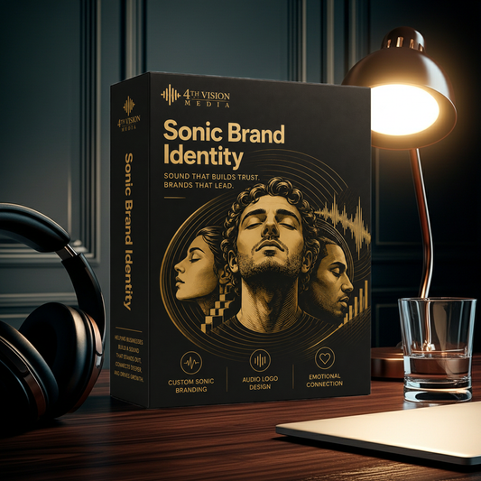 Sonic Brand Identity package by 4th Vision Studios — custom audio logo and brand music system