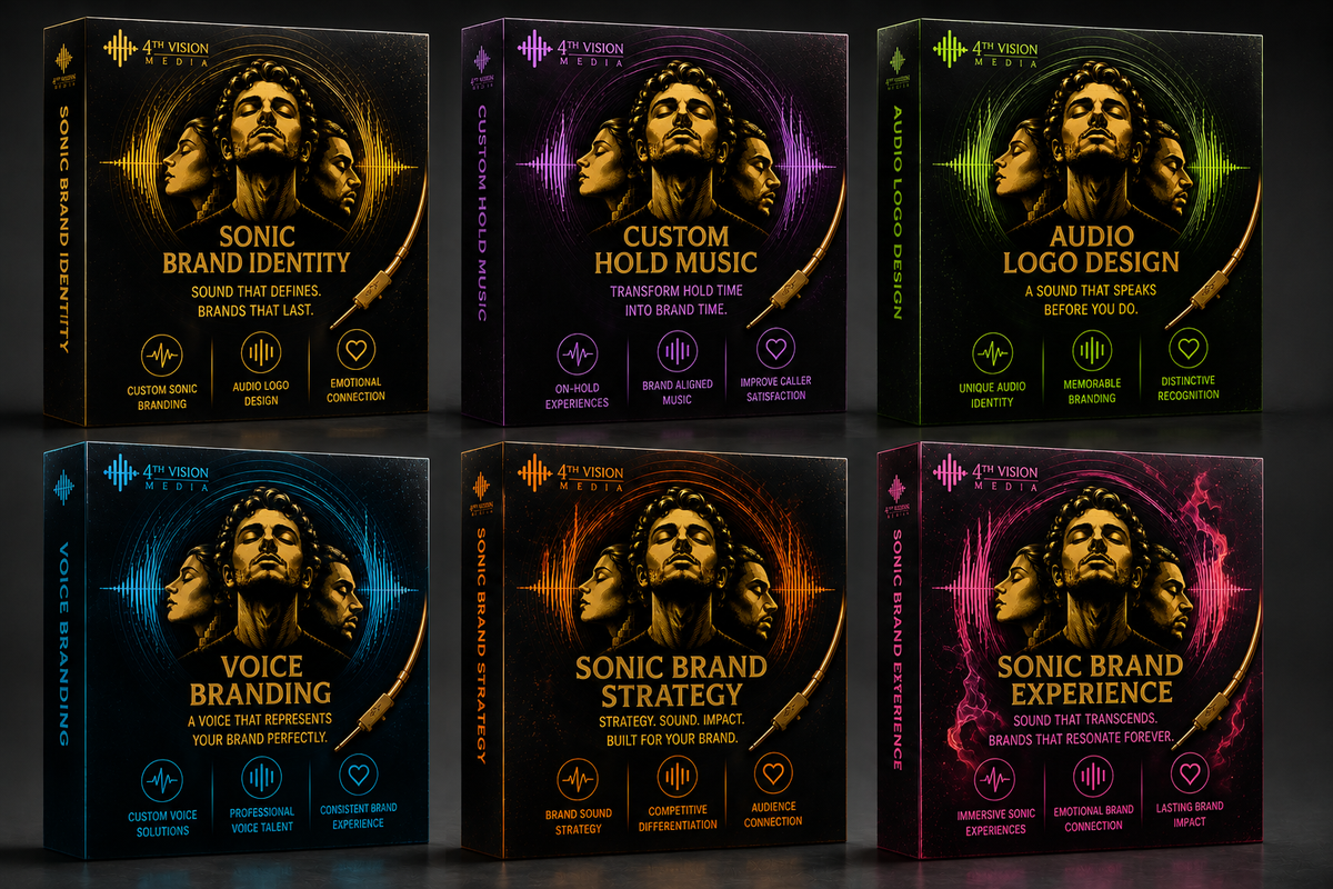 Sonic Brand Identity™ | Complete Audio Branding System
